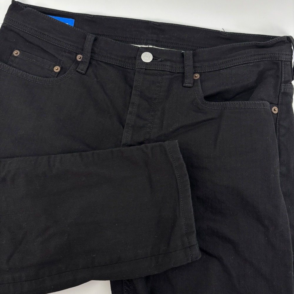 Acne Studios Bla Konst Men Jeans 32x34 Fits (32x29) Black River Stay Tapered Leg